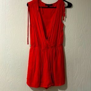 Coral romper super cute fit